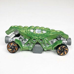 VINTAGE HTF 1985 Hot Wheels Green Dragon DOUBLE DEMON Speed Demons Ultra Hots
